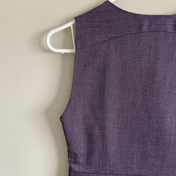 Gap V Neck Purple Dress with Pockets - Picture 5 of 10